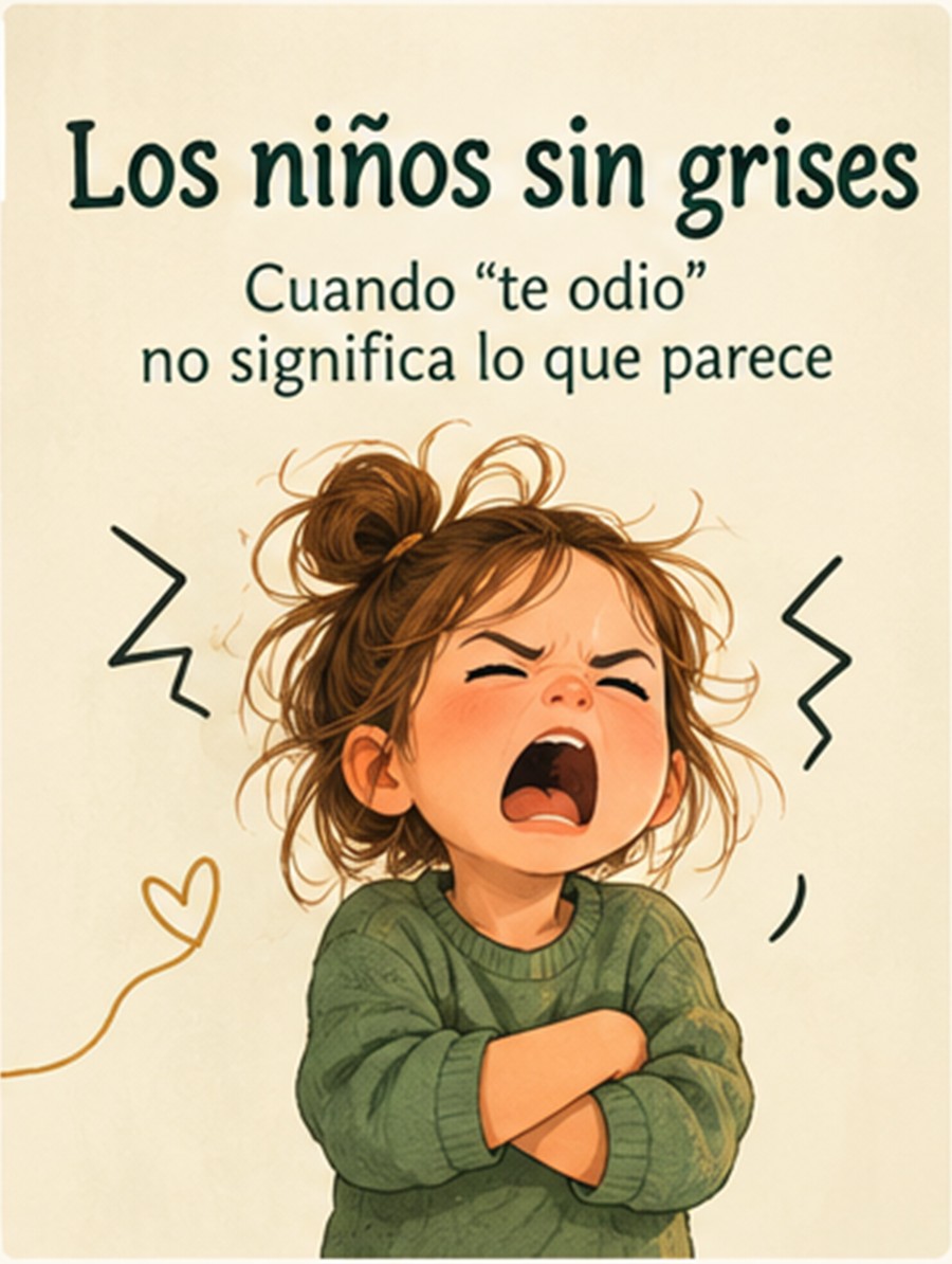 Los niños sin grises: cuando te odio no significa lo que parece.